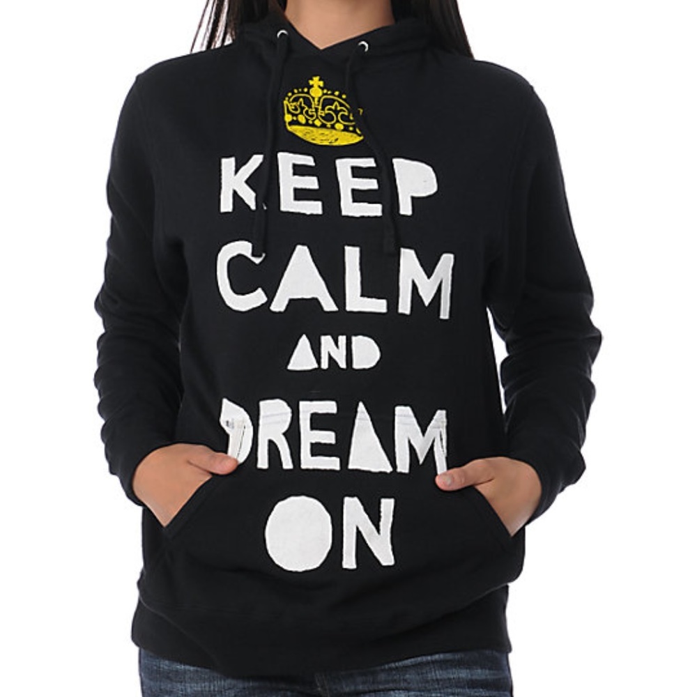 Glamour Kills black pullover hoodie